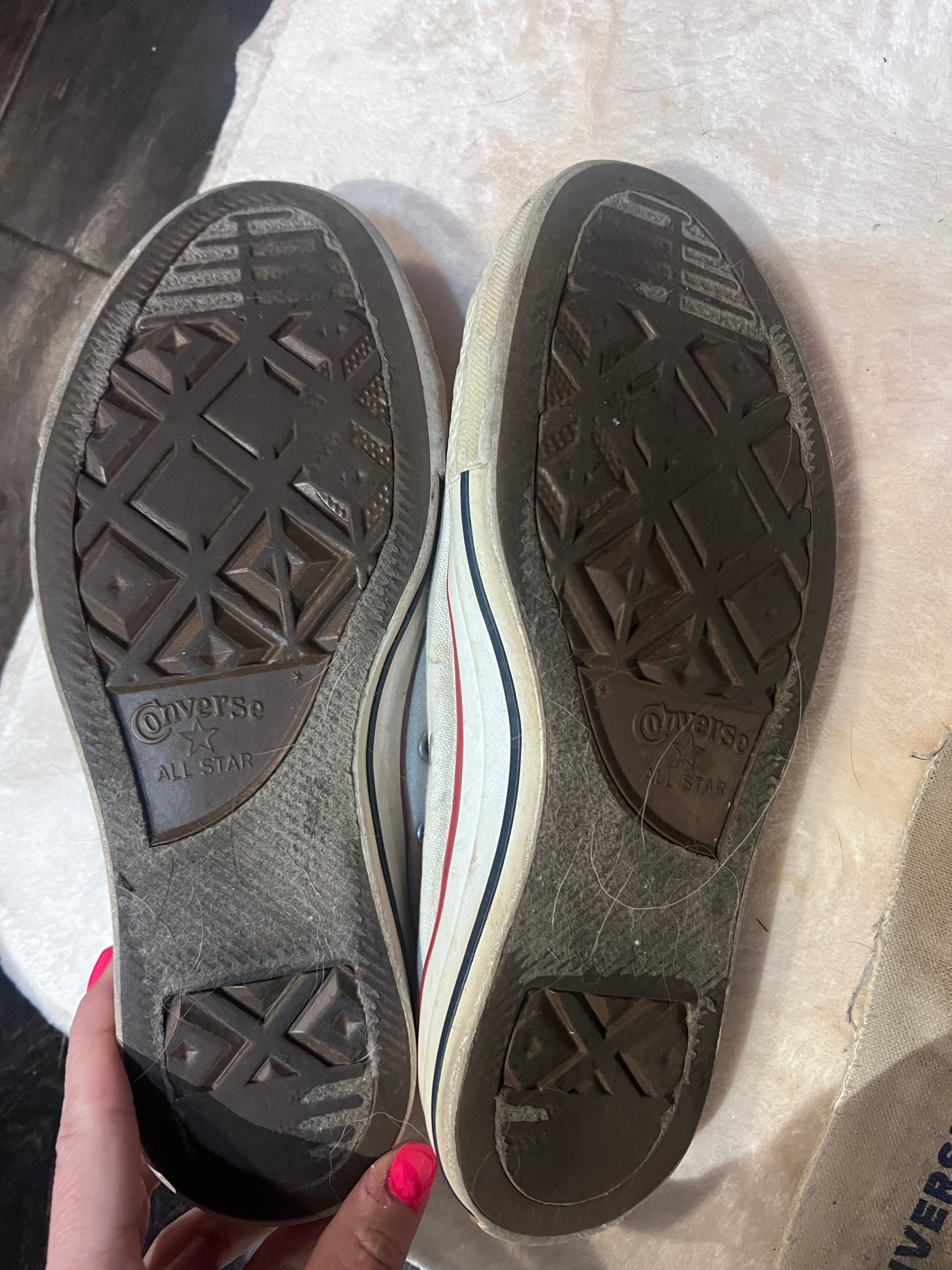 Maddie’s Well Worn Converse Shoes