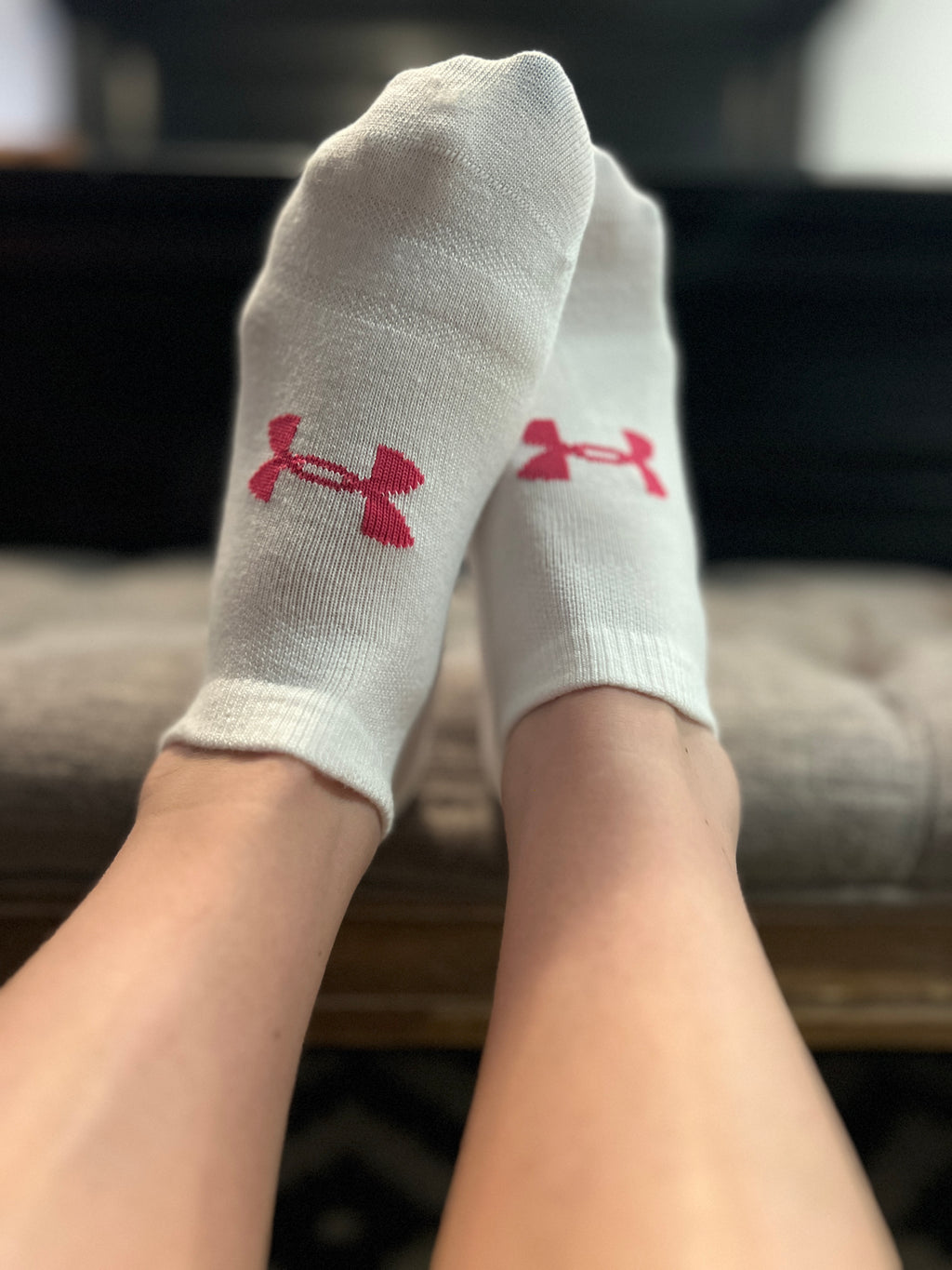 Maddie’s 48 hour Worn UA ankle socks