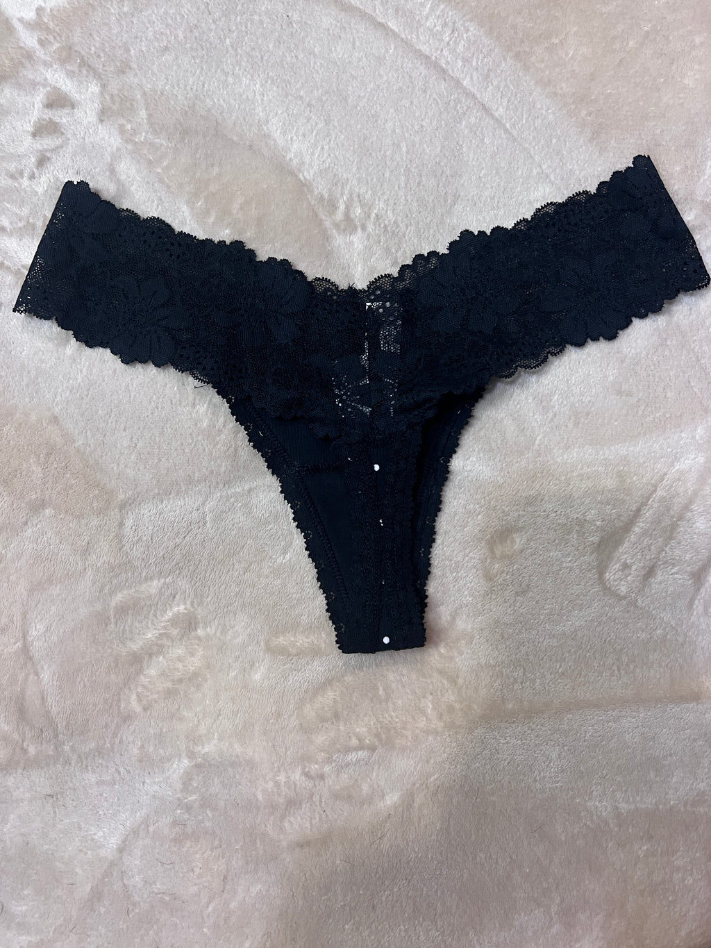 Maddie’s Worn VS lace Thong