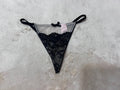 Maddie’s Worn VS Black & Tan Thong