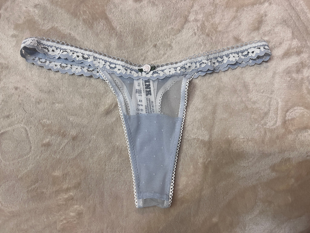 Maddie’s Worn VS lace Thong