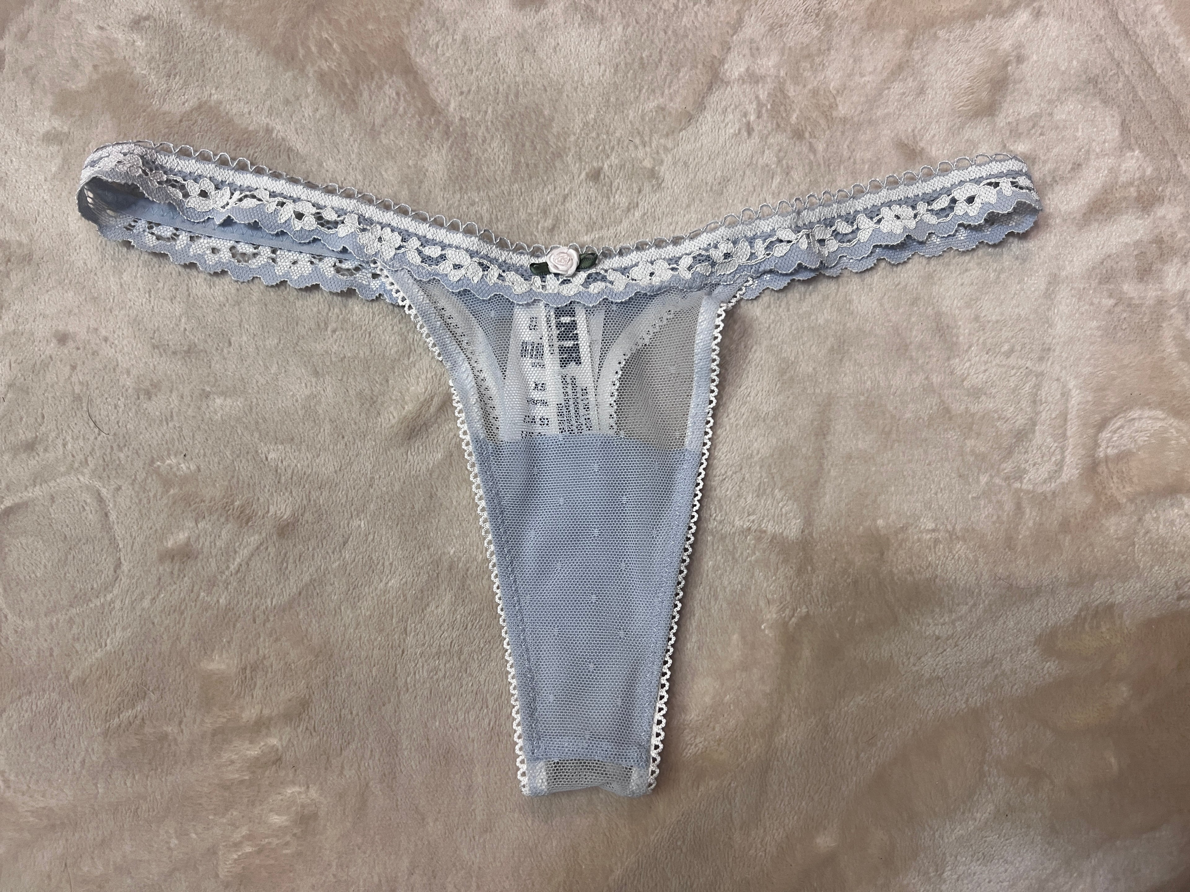 Maddie’s Worn VS lace Thong