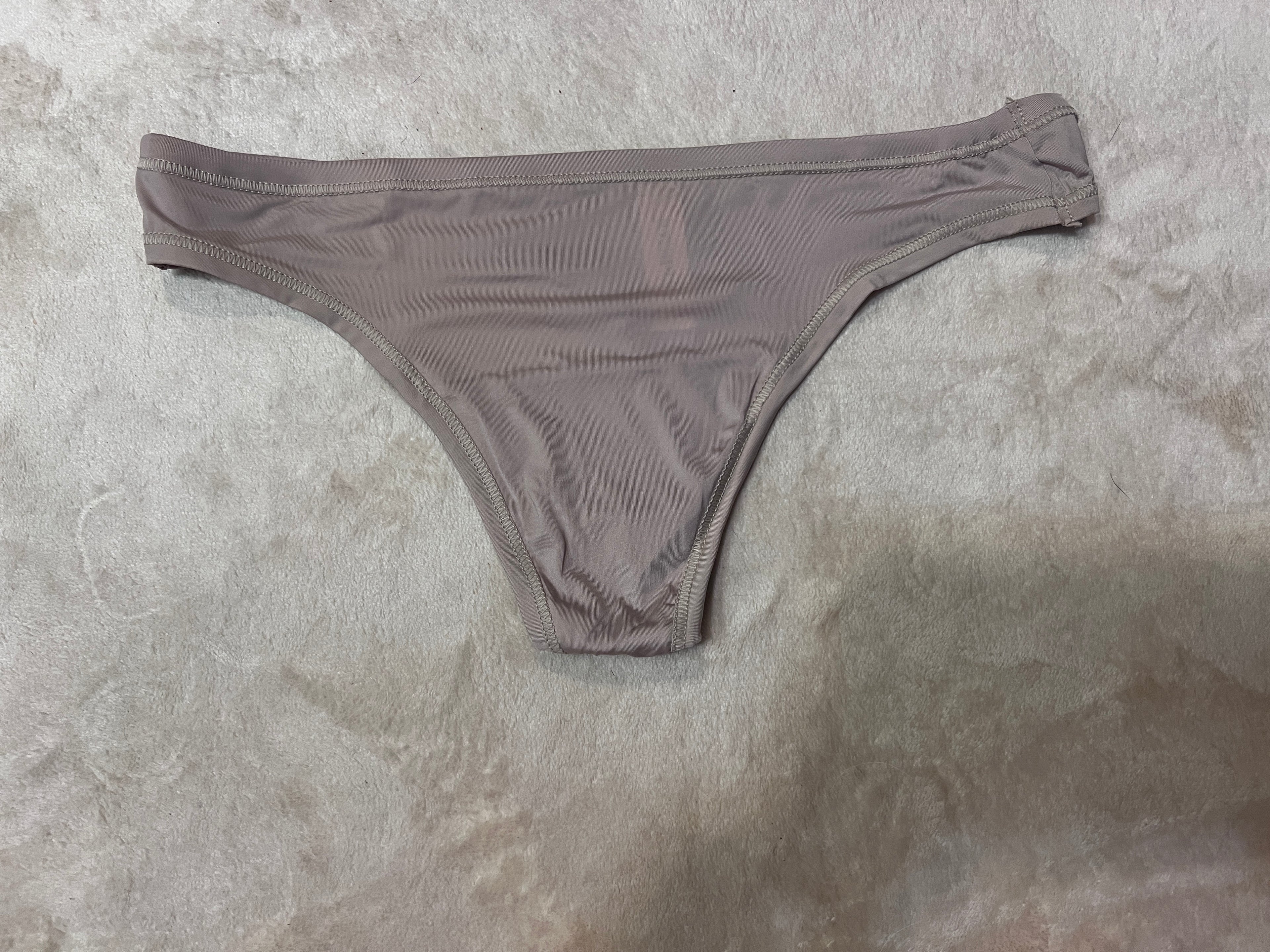 Maddie's 48 Hour Satin Like Thong Panties